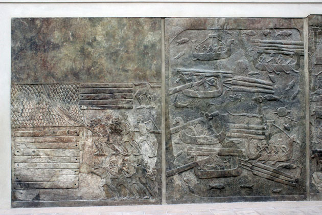 01_11_1540_Cour_ Khorsabad_Palast_von_Sargon II_706v.Chr
